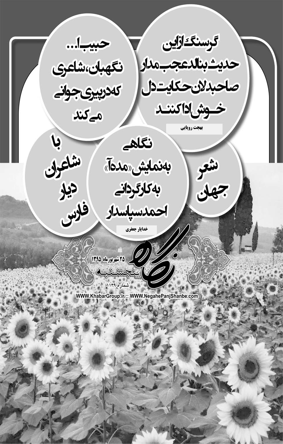 مشاهده صفحه ۴۱ روزنامه خبرجنوب تاریخ ۲۵  سال ۱۳۹۵