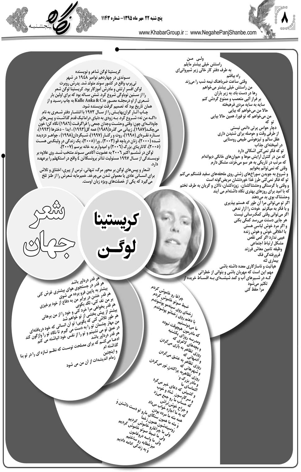 مشاهده صفحه ۴۴ روزنامه خبرجنوب تاریخ ۲۲  سال ۱۳۹۵