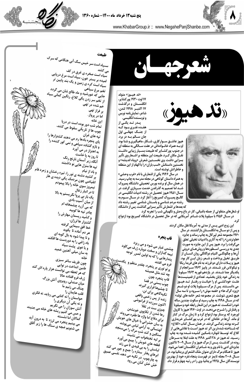 مشاهده صفحه ۲۴ روزنامه خبرجنوب تاریخ ۱۳  سال ۱۴۰۰
